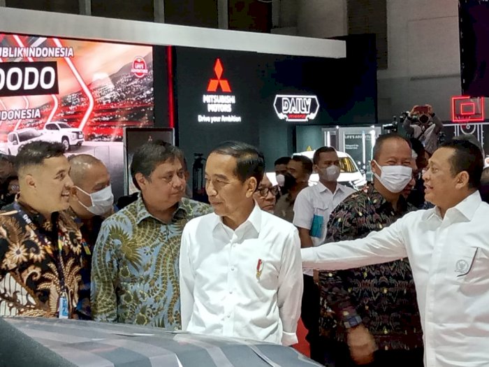 IIMS 2023: Demi Atasi Macet, Presiden Jokowi Ingin Industri Otomotif Fokus Eskpor