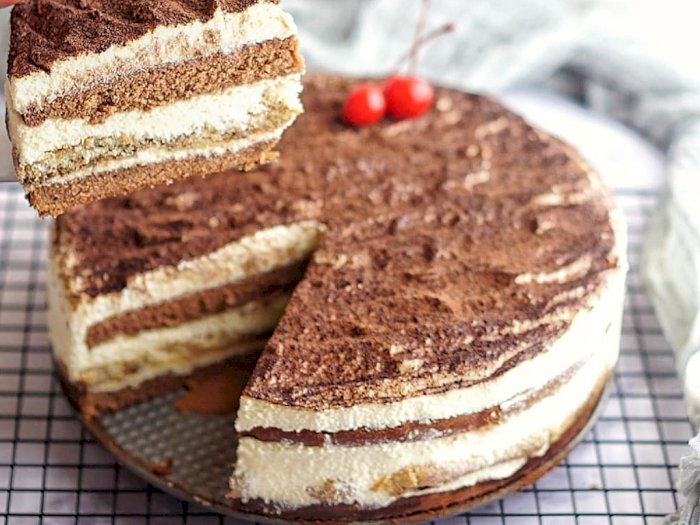 Resep Tiramisu Cake Homemade yang Original, Enak dan Lembut!