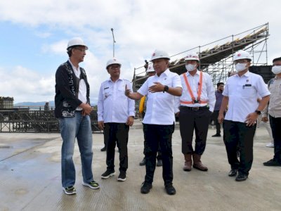 Tinjau Venue F1Powerboat Danau Toba 2023, Menpora Amali Pastikan Kesiapan Infrastruktur