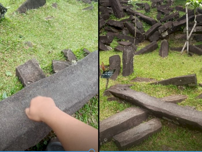 Ada Batu Unik Zaman Megalitikum di Gunung Padang, Kalau Dipukul Bisa Bunyi Suara Gamelan!