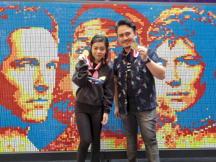 Berhasil Pecahkan Rekor MURI, Karya Rubik Denny Darko Habiskan Biaya Rp70 Jutaan