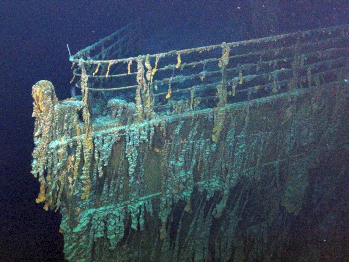 Lebih Seabad Tenggelam, Begini Penampakan Terbaru Bangkai Kapal Titanic