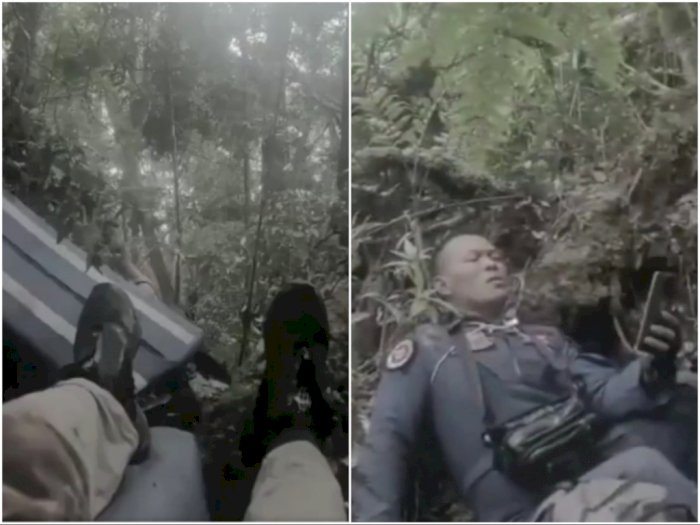 Viral Video Kondisi Kapolda Jambi Usai Helikopter Jatuh di Hutan, Selamat tapi Terluka