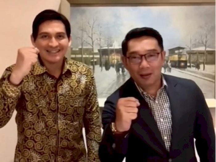 Ridwan Kamil Akhirnya Bertemu Lucky Hakim: Seperti Judul Lagu, Insya Allah Ada Jalan