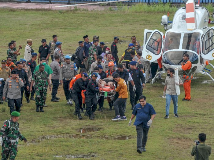 Polri Ungkap Cara Evakuasi Rombongan Kapolda Jambi: Ditarik Pakai Tali