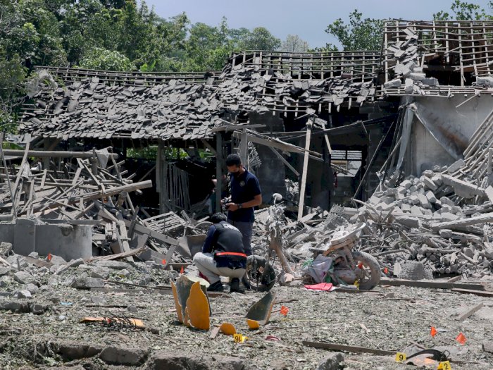 Ledakan Blitar Pusatnya Berada di Dapur Rumah Korban, Potongan Tubuh Terpental 100 Meter