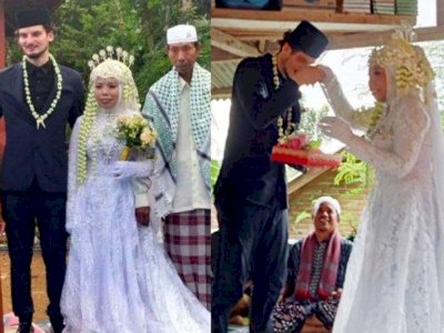 Kisah Cinta Ustazah Lombok Dinikahi Bule Belgia, Kenal dari Aplikasi Dating Muslimah