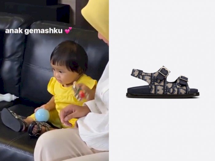 Gaya Ameena Pakai Sepatu Branded Harganya Bikin Syok, Netizen: Gerah