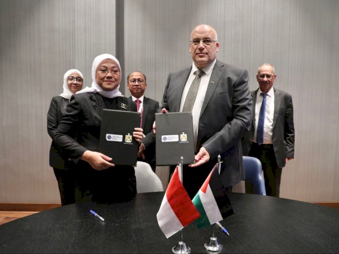 Tawarkan Bantuan Kerja Sama Ketenagakerjaan, Menaker Temui Menteri Perburuhan Palestina
