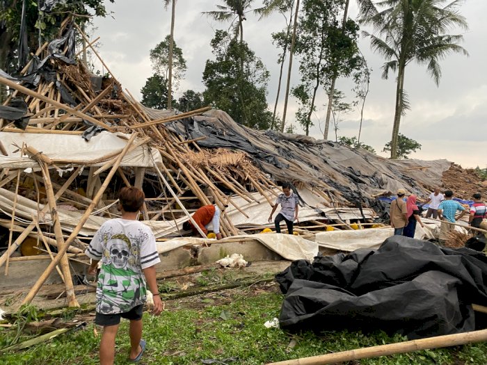 Angin Puting Beliung Terjang Wilayah Jember, 91 Rumah Rusak dan 3 Korban Luka