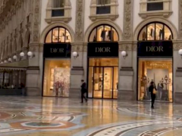 Surganya Belanja Fashion Dior sampai Louis Vuitton di Galeri Tua Milan Instagramable