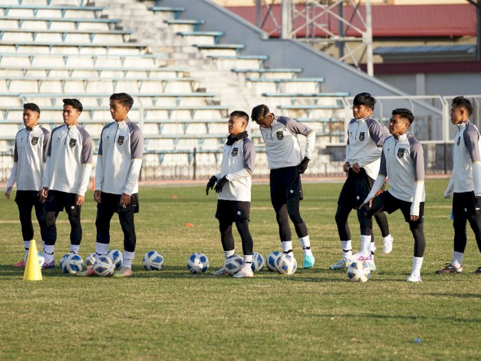 Timnas Indonesia U-20 Latihan Perdana di Uzbekistan, STY Keluhkan Kondisi Lapangan