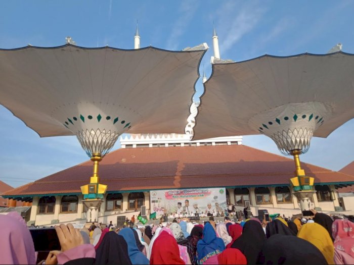 Melihat Keindahan Masjid Agung Jawa Tengah, Punya Arsitektur Paduan Jawa dan Arab