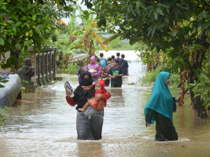 Banjir Tak Kunjung Surut, Warga di Desa Sowan Kidul Jepara Mulai Keluhkan Hal Ini