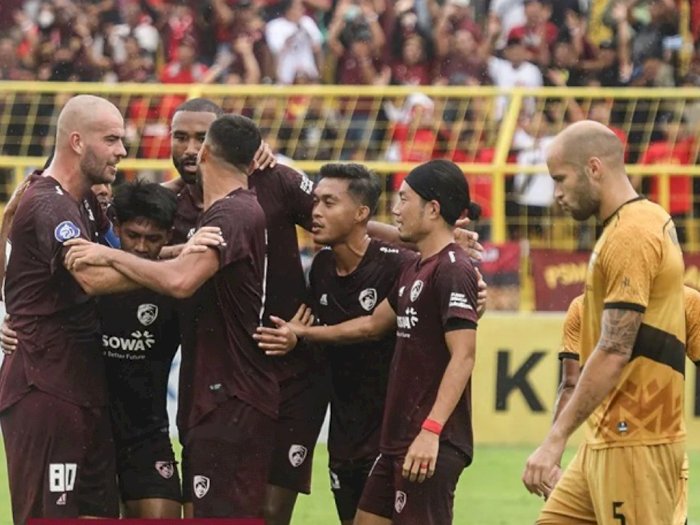 Hasil Liga 1 2022/2023: Tekuk Dewa United, PSM Kian Nyaman di Puncak Klasemen!