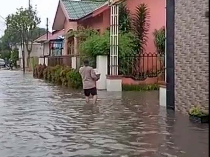 Penutup Pintu Air Bendungan Dicuri, Ratusan Rumah di Deli Serdang Terendam Banjir