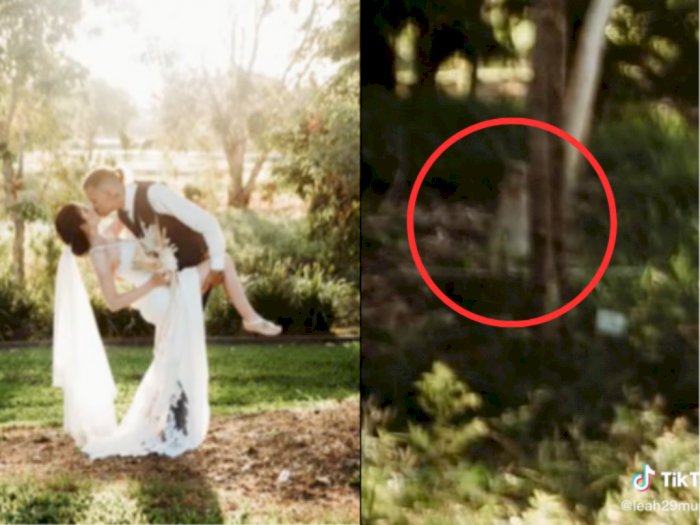 'Arwah' Sang Anak yang Tewas Tenggelam Muncul di Foto Pernikahan Orang Tuanya: Terharu!