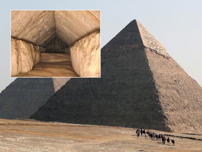 Baru Ditemukan! Lorong Tersembunyi di Piramida Giza Bikin Arkeolog Penasaran