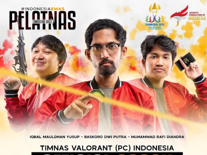 Daftar Lengkap Roster Timnas Valorant Indonesia di SEA Games 2023