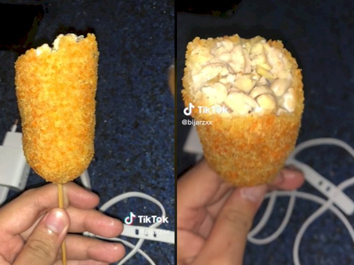 Sial! Pria Ini Bete Beli Corn Dog tapi Isinya Tempe, Netizen: Pake Nasi Biar Kenyang