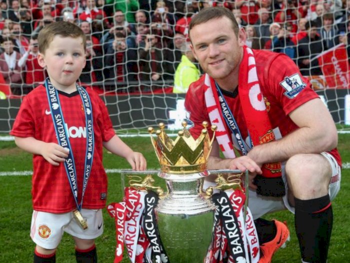 Putra Wayne Rooney, Siap Bela Manchester United di Liga Inggris 10 Tahun Lagi