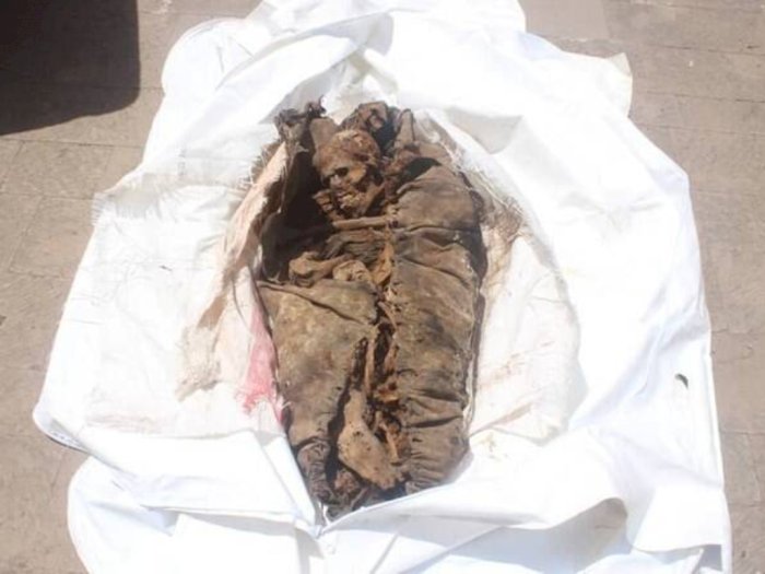 Warga Yaman Temukan Mumi Berusia 2.000 Tahun di Tempat Sampah, Isi Perutnya Hilang