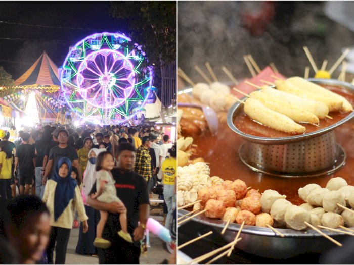 Meriahnya Pasar Malam di Sidenreng Rappang Sulsel, Cara Jitu Bikin UMKM Kembali Eksis
