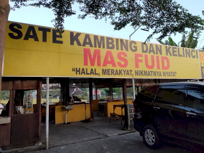 Jangan Kelewatan! Cobain Sate Kambing dan Kelinci Mas Fuid, Legendaris di Yogyakarta
