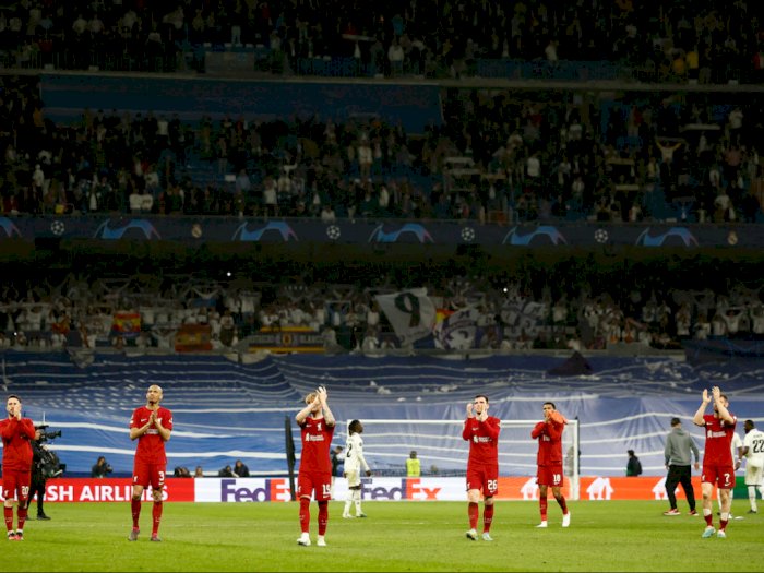 Respek ke Liverpool, Real Madrid Putar Anthem YNWA di Santiago Bernabeu