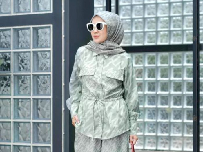 Model Hijab Voal Printing Makin Disukai buat Gaya Outfit Muslim Ramadan 2023