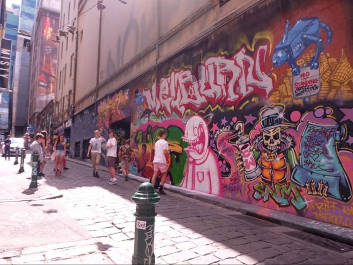 Di Melbourne, Grafiti Menjadi Obyek Wisata Dunia