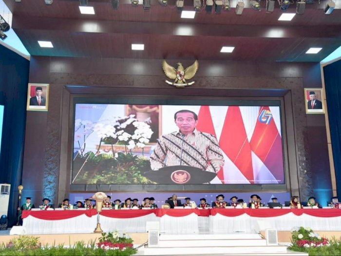 Presiden Jokowi Harap IPDN Mampu Beradaptasi Menguasai Ilmu dan Teknologi Terbaru