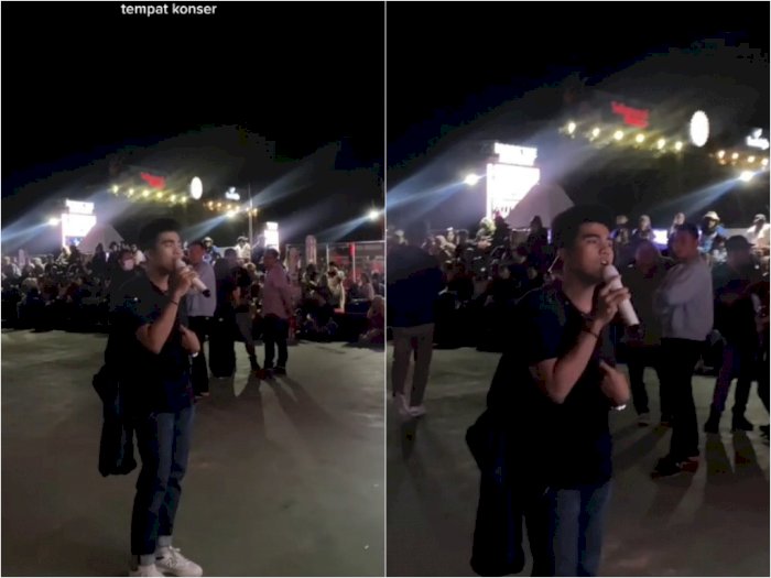 Viral Pria Karaokean di Tempat Konser, Netizen: Ini yang Nonton Harusnya Beli Tiket