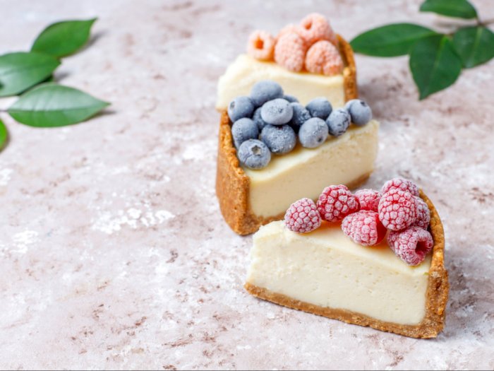 Resep Blueberry Cheesecake No Bake Alias Tanpa Dipanggang Untuk Dessert Berbuka Puasa