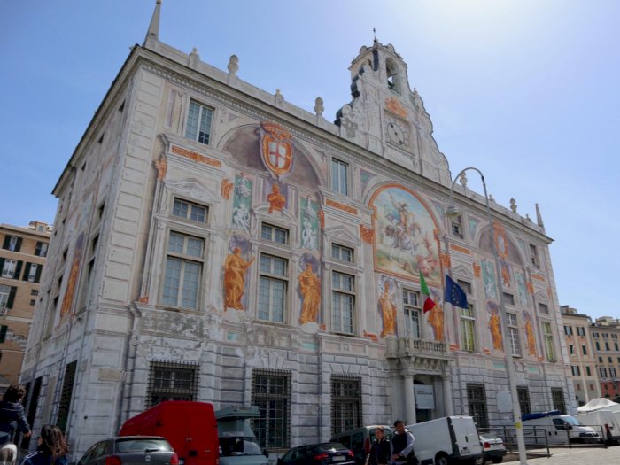 Banco di San Giorgio, Bank Pertama di Dunia yang Ada di Genoa Italia, Arsitekturnya Indah