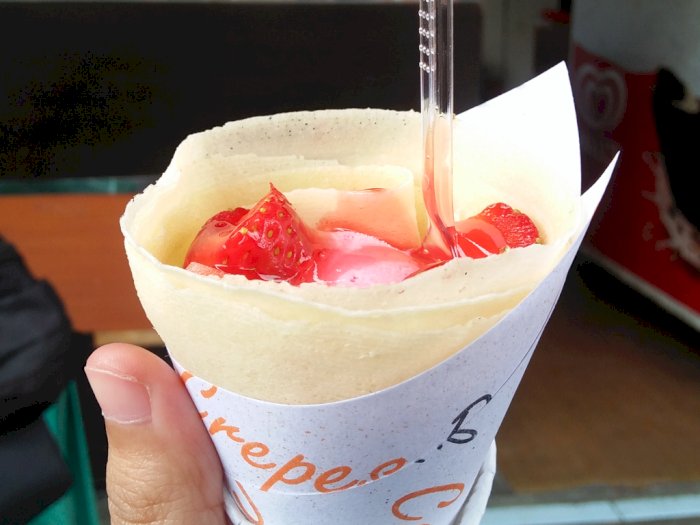 Ada Ice Cream Crepes di Bandung, Harganya Murah Meriah Cocok Jadi Dessert Buka Puasa