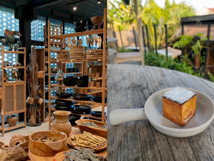 Nest Coffee & Donuts di Yogyakarta Vibes Bali, Kafe dan Toko Furniture Jadi Satu