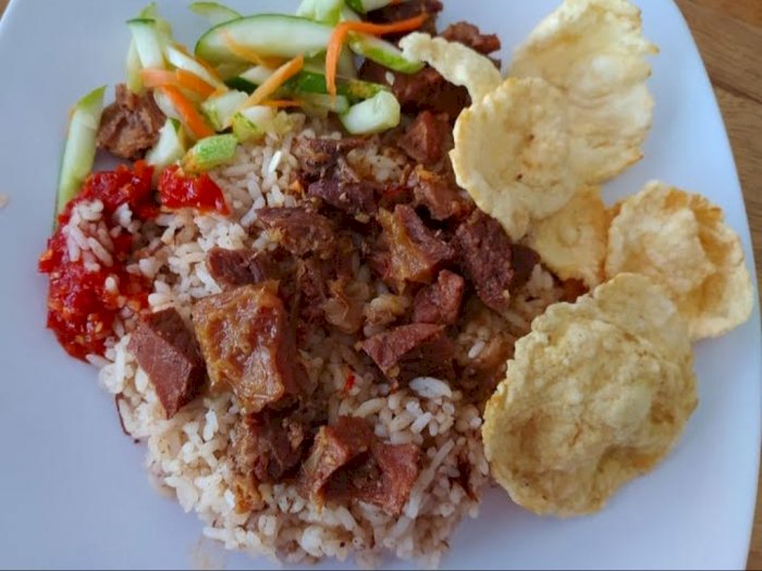 Kuliner Ramadan Nasi Gonjleng, Kebuli-nya Orang Banten