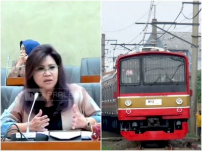 Viral! Lagi Rapat Bahas Rencana Impor KRL, Anggota DPR Ini Malah Ngoceh Kereta Jarak Jauh