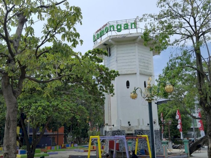 Nikmati Eksotisnya Menara Air Peninggalan Belanda di Lamongan, Berdiri sejak 1924!