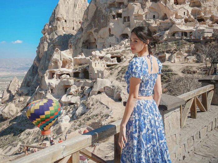 Potret Cantik Anya Geraldine di Cappadocia Turki, Netizen: Its My Dream!