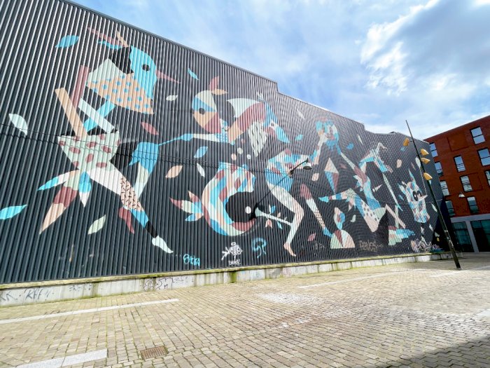 Festival Mural "Asphalte" di Kota Charleroi, Belgia: Tampilkan Seniman Mural Dunia