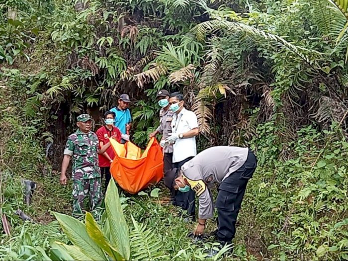 Geger Penemuan Jasad Wanita di Persawahan Lebak Banten, Diduga ODGJ!