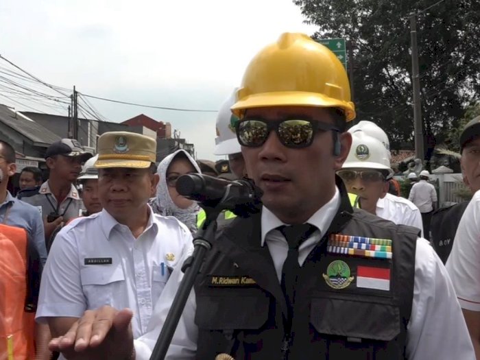 Curhat Ridwan Kamil Soal Kondisi Jalan Rusak: Semua Pukul Rata Lapor ke Pak Gubernur