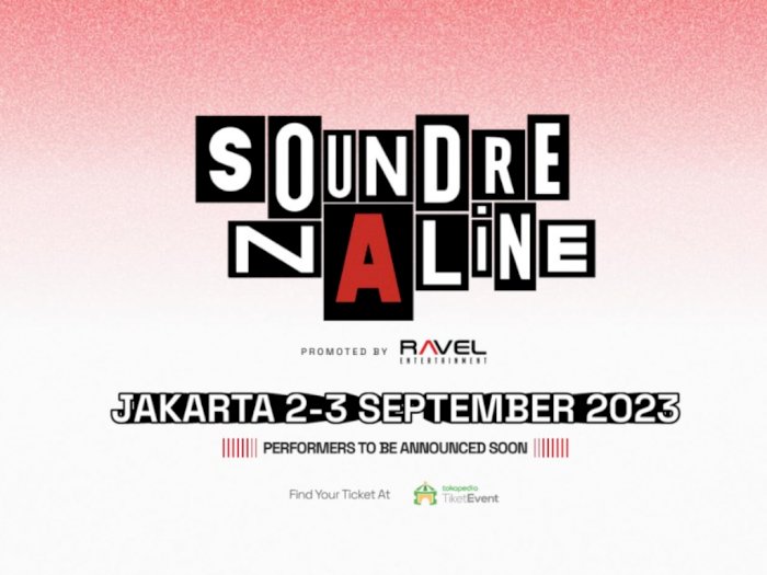 Soundrenaline Tahun Ini Digelar September 2023, Tiket Dijual Mulai 30 Maret