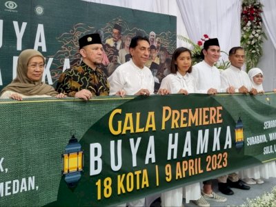 Usai Ziarah, Pemain Film "Buya Hamka" Siap Gelar Gala Premier di 18 Kota