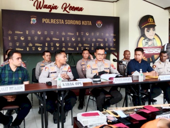 26 Sepeda Motor Hasil Curian Diamankan dari Diduga Oknum TNI di Sorong