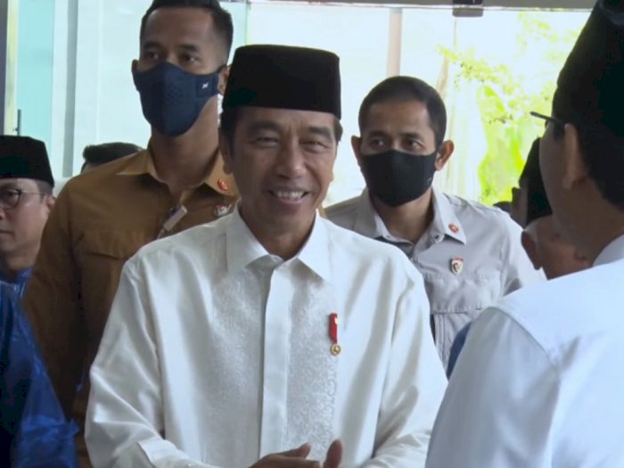 Presiden Jokowi Hadiri Silaturahmi Ketum Parpol Pro Pemerintah di Kantor PAN 