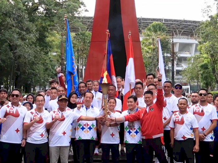 Pawai Obor SEA Games 2023 di Jakarta, Plt Menpora: Semoga Event Ini Berjalan Sukses!