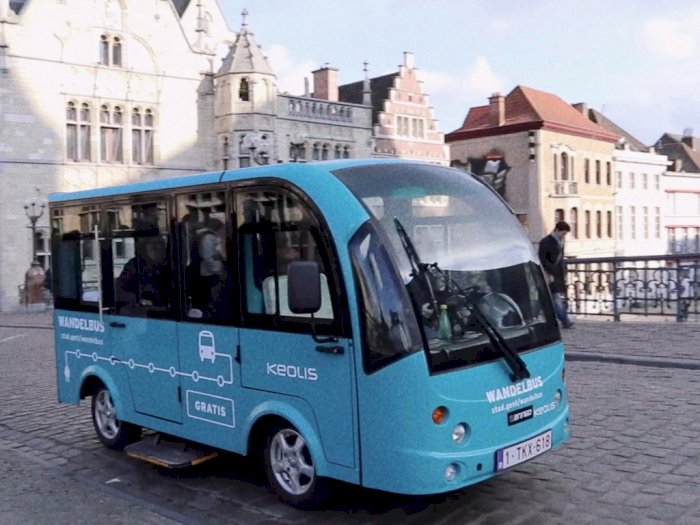 Wandelbus Layanan Bus Gratis Khusus Lansia di Kota Gent Belgia, Semua Orang Bisa Naik